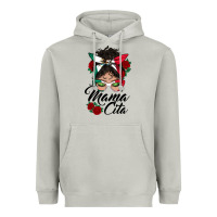 Mexican Mamacita Messy Bun Heavyweight Hoodie | Teevron