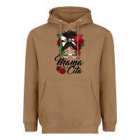 Toasted Coconut mexican mamacita messy bun Heavyweight Hoodie - BundleAndBundleShop
