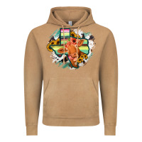 Vintage Camel Western Texas Flag Cow Portrarit Vintage Hoodie - Bettercallsaul