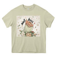Mossy nail boss Heavy Core Tee - MaliasSmallBusiness