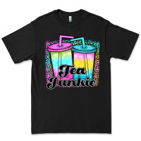 Black tea junkie Premium Tee - JahusDesignShop