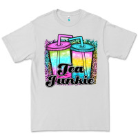 Dove Grey tea junkie Premium Tee - JahusDesignShop