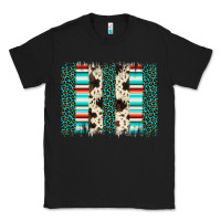 Black leopard cowhide brush stroke Classic Tee - Artiststas