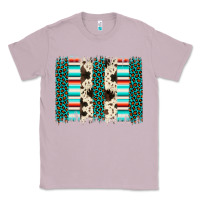 Lilac leopard cowhide brush stroke Classic Tee - Artiststas