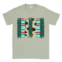 Matcha leopard cowhide brush stroke Classic Tee - Artiststas