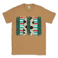 Toasted Coconut leopard cowhide brush stroke Classic Tee - Artiststas