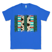 True Royal leopard cowhide brush stroke Classic Tee - Artiststas