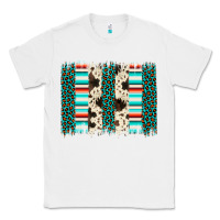 White leopard cowhide brush stroke Classic Tee - Artiststas