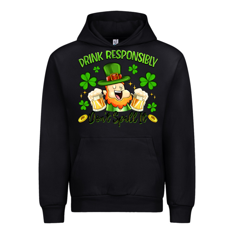 Drink Responsibly Dont Spill It Urban Hoodie by Artiststas | Teevron