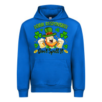 Cobalt drink responsibly dont spill it Urban Hoodie - Artiststas