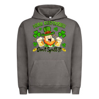 Pigment Tornado drink responsibly dont spill it Urban Hoodie - Artiststas