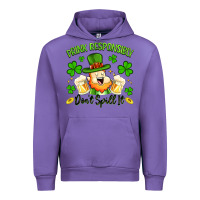 Tulip drink responsibly dont spill it Urban Hoodie - Artiststas