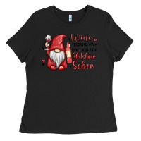 Black wine because you cant run this shitshow sober Ladies Tee - MaliasSmallBusiness
