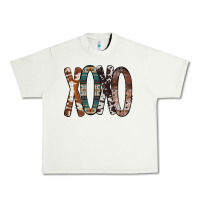 Pistachio Xoxo Leopard Heart Urban Heavy Tee - Bettercallsaul
