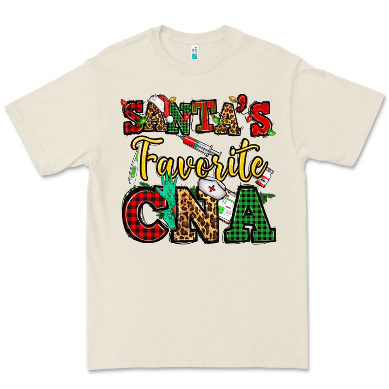 Santas Favorite Cna Christmas Premium Tee by NancyCooperArtShop | Teevron