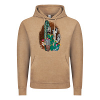 Vintage Coffee Western Cowhide Cactus Vintage Hoodie - Bettercallsaul