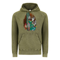Vintage Olive Western Cowhide Cactus Vintage Hoodie - Bettercallsaul