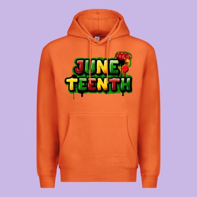 Juneteenth Premium Hoodie Designed By Fadigitalartstudio