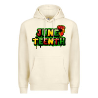 Sandshell Juneteenth Premium Hoodie - FaDigitalArtStudio