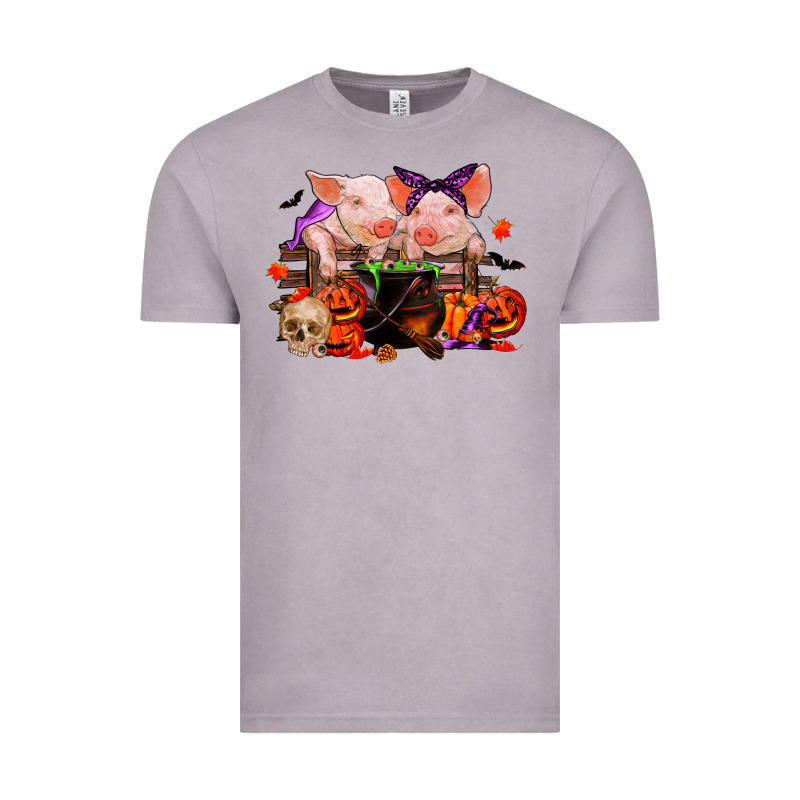 Halloween Pigs Vintage Tee by RanaPortraitStore | Teevron