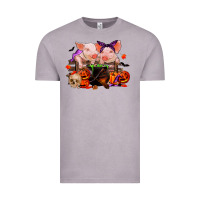 Vintage Zinc halloween pigs Vintage Tee - RanaPortraitStore