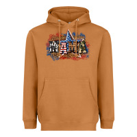Meerkat patriotic mama Heavyweight Hoodie - BundleAndBundleShop