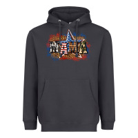 Smoke patriotic mama Heavyweight Hoodie - BundleAndBundleShop