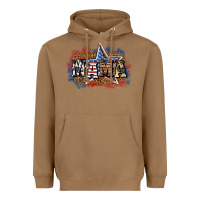 Toasted Coconut patriotic mama Heavyweight Hoodie - BundleAndBundleShop