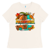 Bone Phlebotomist pumpkin Ladies Tee - NancyCooperArtShop