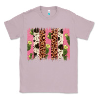 Lilac cactus leopard cowhide brush stroke Classic Tee - Artiststas