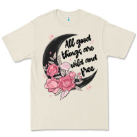 Bone all good things are wild and free Premium Tee - MaliasSmallBusiness