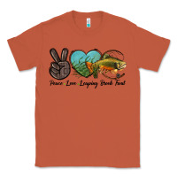 Copper Peace Love Leaping Brook Trout Classic Tee - LillyAllenDesigns