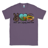 Lavender Peace Love Leaping Brook Trout Classic Tee - LillyAllenDesigns