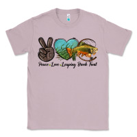 Lilac Peace Love Leaping Brook Trout Classic Tee - LillyAllenDesigns