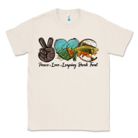Natural Peace Love Leaping Brook Trout Classic Tee - LillyAllenDesigns