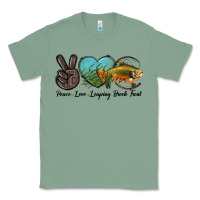 Sage Peace Love Leaping Brook Trout Classic Tee - LillyAllenDesigns
