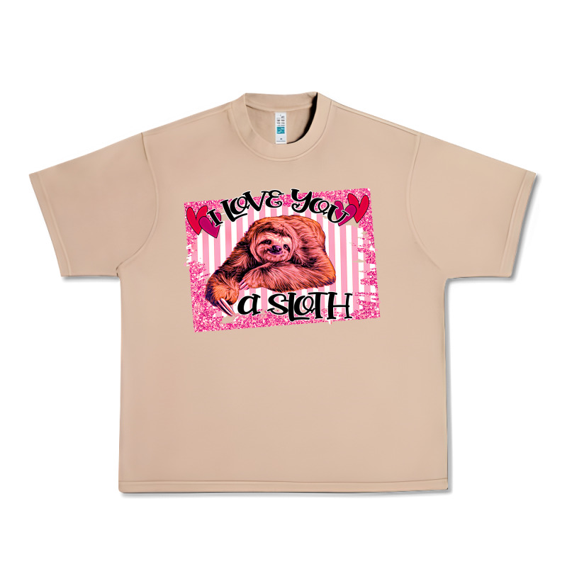 Valentine Sloth Urban Heavy Tee by Bettercallsaul | Teevron