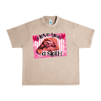 French Oak Valentine Sloth Urban Heavy Tee - Bettercallsaul