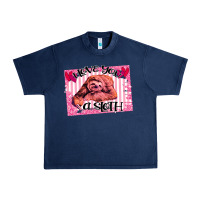 Navy Valentine Sloth Urban Heavy Tee - Bettercallsaul