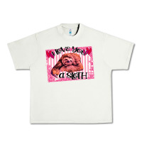 Pistachio Valentine Sloth Urban Heavy Tee - Bettercallsaul