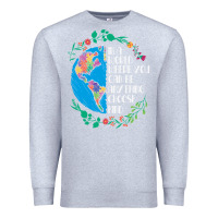 Heather Grey Autism Awareness Kindness Puzzle Earth Premium Sweatshirt - CowhideDigitalArt