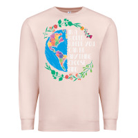 Pale Pink Autism Awareness Kindness Puzzle Earth Premium Sweatshirt - CowhideDigitalArt