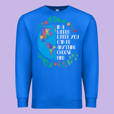 Autism Awareness Kindness Puzzle Earth Premium Sweatshirt Designed By Cowhidedigitalart