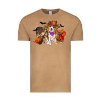 Halloween Beagle Dog Vintage Tee | Teevron
