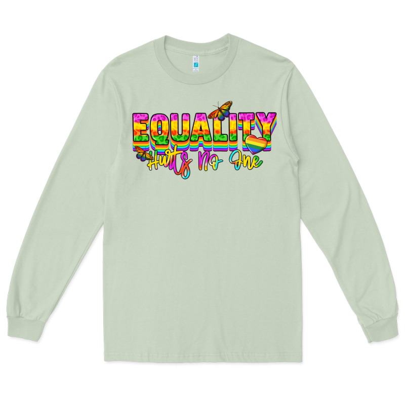 Equality Hurts No One Long Sleeve Tee by NancyCooperArtShop | Teevron