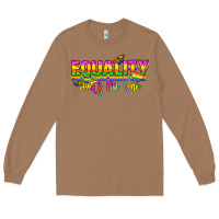 Toasted Coconut Equality hurts no one Long Sleeve Tee - NancyCooperArtShop