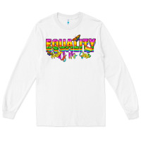 White Equality hurts no one Long Sleeve Tee - NancyCooperArtShop