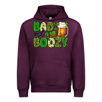 Mauve Wine bad and boozy Urban Hoodie - Artiststas
