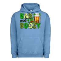 Pigment Pebble Blue bad and boozy Urban Hoodie - Artiststas
