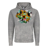 Cloud Rock Texas Map Sunflower Cactus Serape Vintage Hoodie - RanaPortraitStore